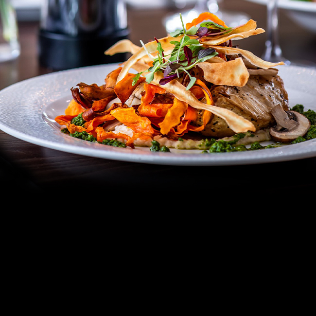 Vegan menu at The Sheep Heid Inn