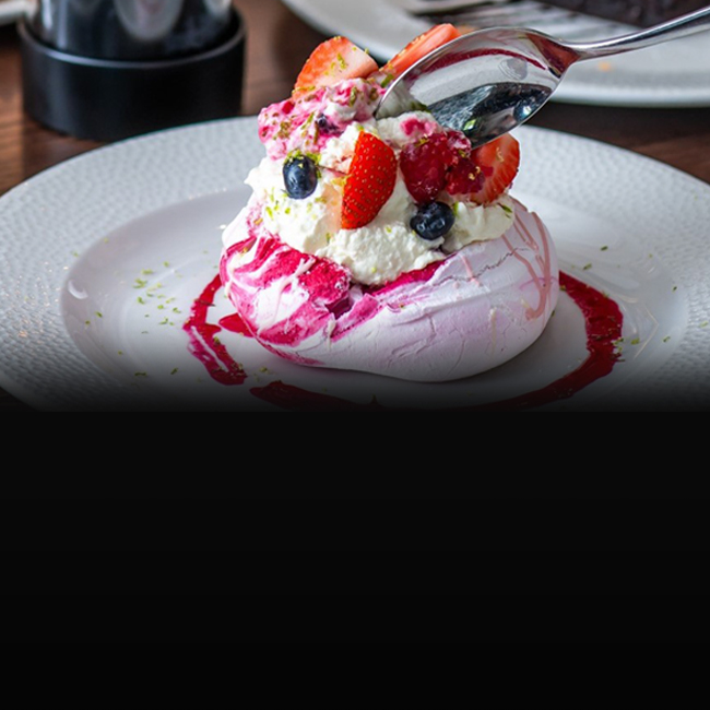 Dessert menu at The Sheep Heid Inn