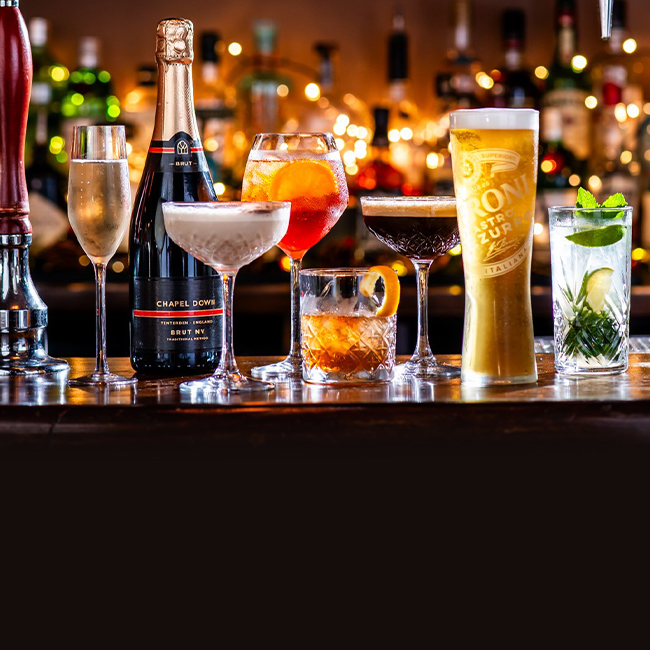 Wine & Drinks menu at The Sheep Heid Inn